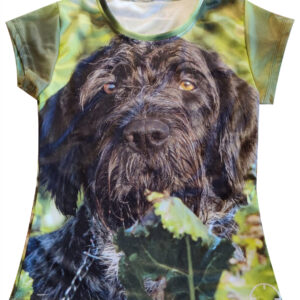 Fuldfarvet T-shirt med DIT eget billede - Dame model