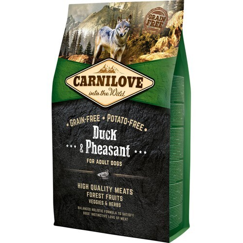 Carnilove Duck & Pheasant for adult 4 kg.