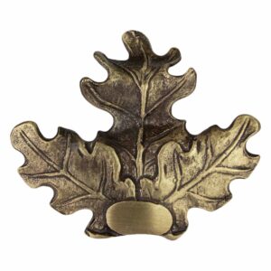 Bronze egeblad