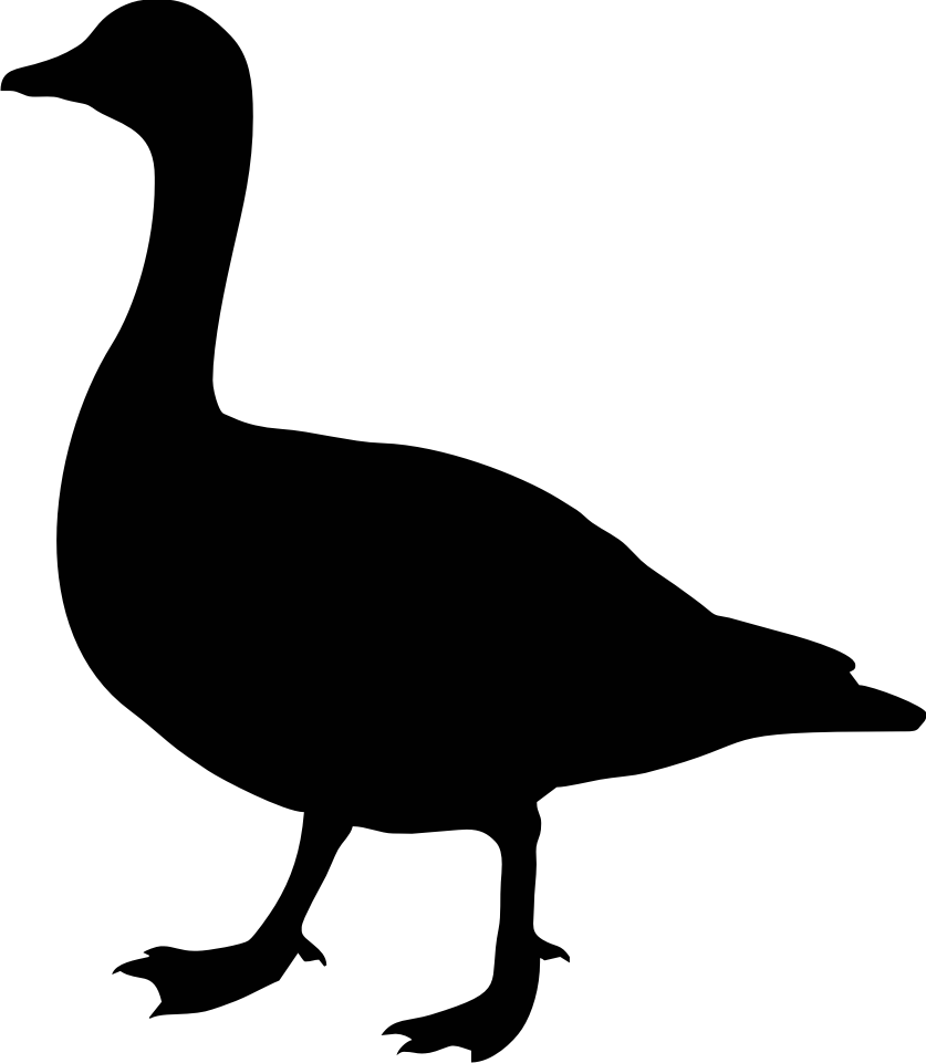 Foliemærke - Gås