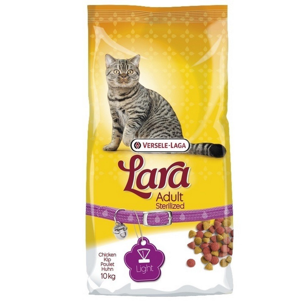 Lara steriliseret kattefoder 10 kg.